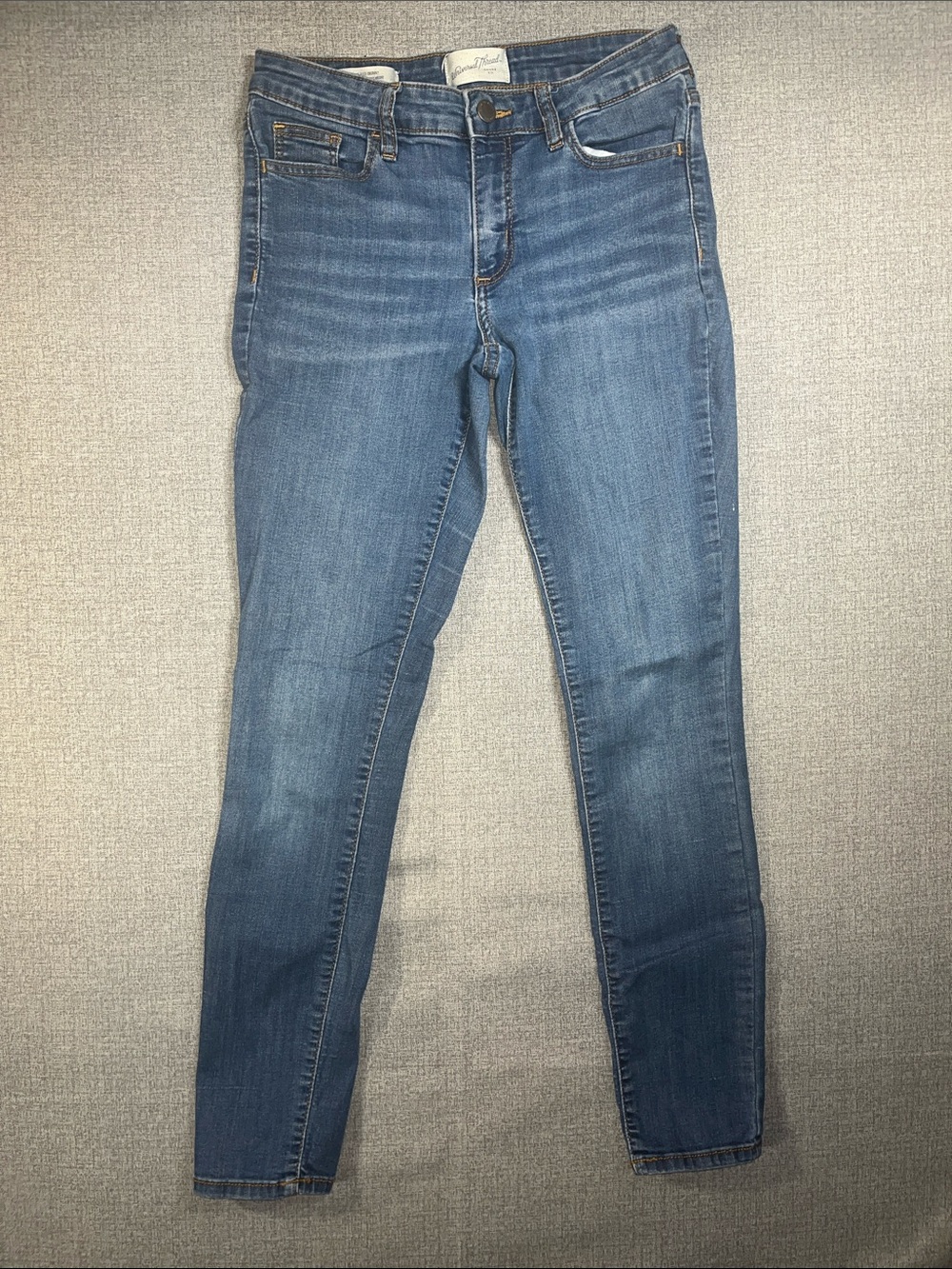 Universal Thread Mid Rise Skinny Women's Denim Jeans, size 0/25R